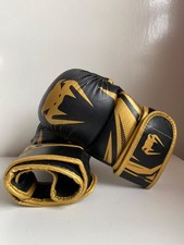 Venum 3.0 MMA gloves Black/Gold - Medium  Genuine Leather