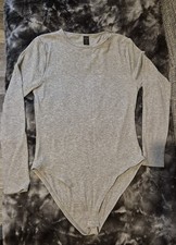 Bodysuit Longsleve M grey