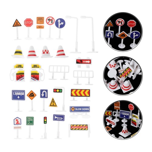 Pcs traffic signs toy - 28,