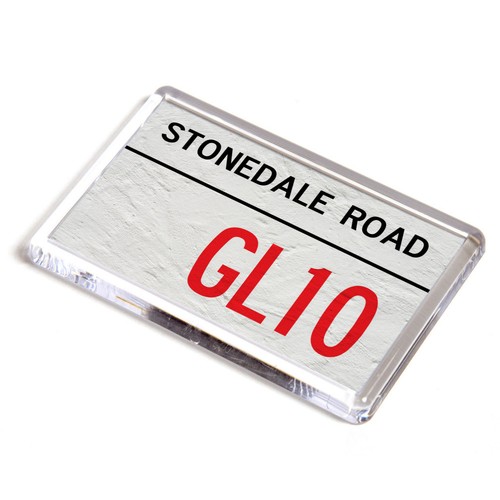 Fridge magnet stonedale - -, road