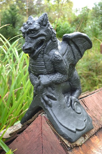 Black dragon roof - , half