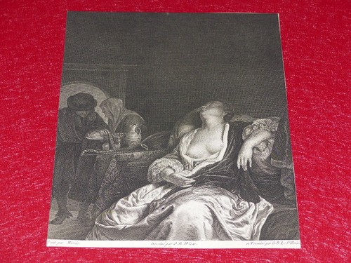 French engraving xviii frans - french,