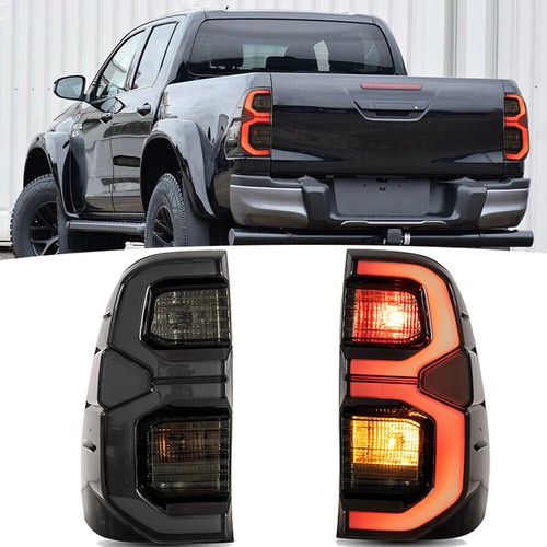 Led tail lights smoked - lights, for