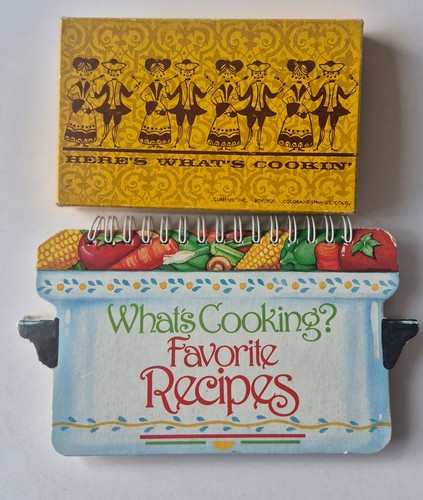 Vintage recipe card box - vintage, &