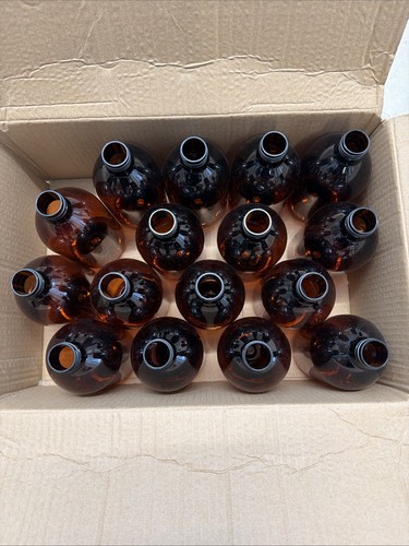 Amber 500ml plastic - amber,