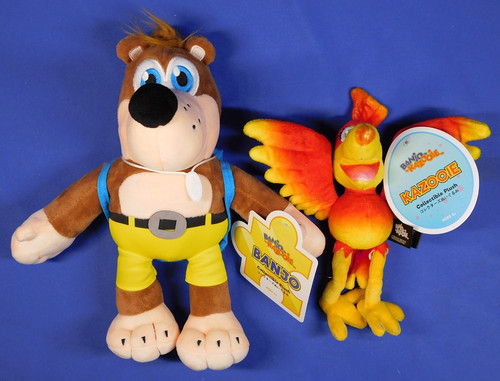 Banjo kazooie plush set - banjo,