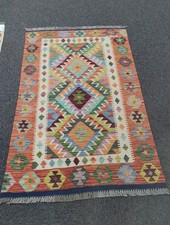 Vintage Traditional Persian/ Afghan Hand Made Oriental 100% Kilim