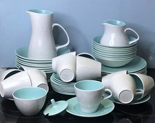 Poole Pottery - "Twin Tone Seagull & Ice Green" - Dinnerware Replacements