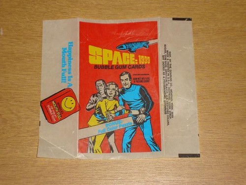 Space 1999 bubble - bubble, cards