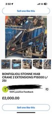 Bonfiglioli P15000L Hiab Crane Double Hydraulic Push out