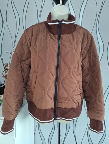 Shein brown quilted - brown,
