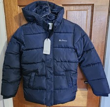 Ben Sherman Navy Jacket Puffer