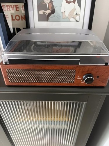 Retro vinyl record - , player