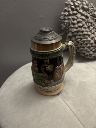 Vintage german beer stein - german,