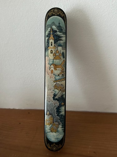 Vintage lacquer papier mache - lacquer,