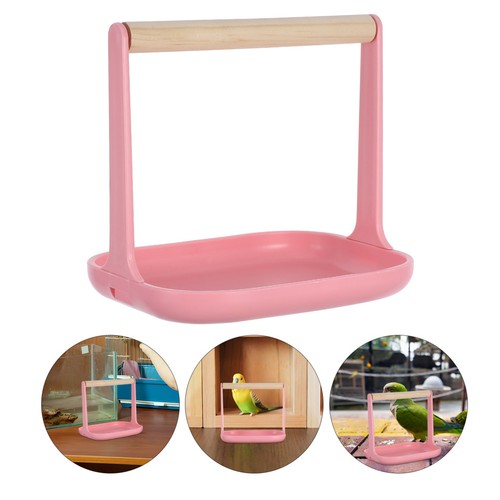 Bird training stand wood - training,