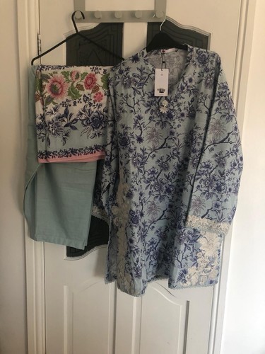 Khaadi3 piece embroidered - khaadi3,