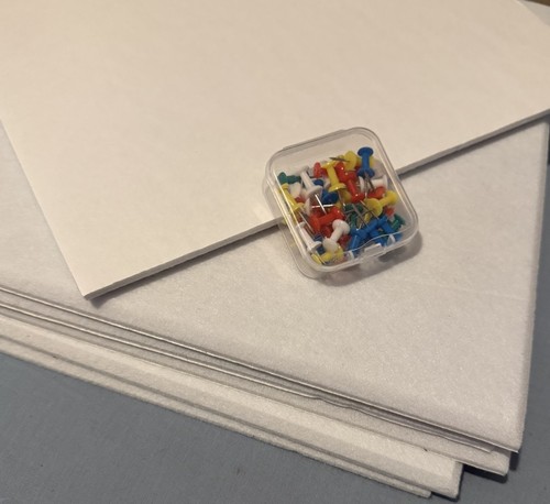 Felt board tiles - board, square