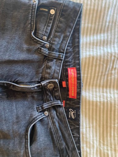 Black superdry flared jeans - black,