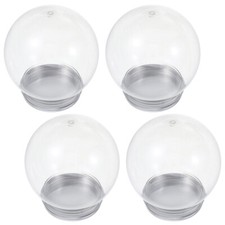4PCS DIY Clear Plastic Snow