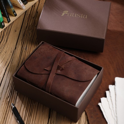 Leather journal handmade - journal,