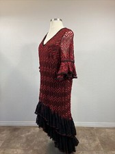54” Red Flamenco Dress