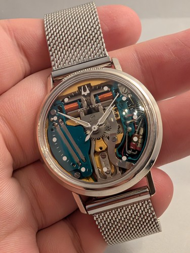 Bulova accutron spaceview mens - bulova,