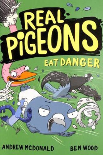 Real pigeons eat danger - real,