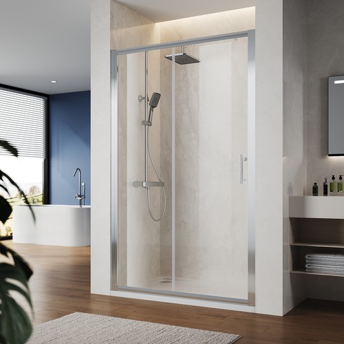 Sliding shower door enclosure - sliding,