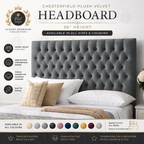 Chesterfield plush velvet - plush,