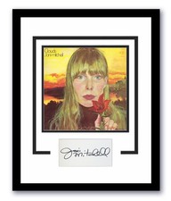 Joni Mitchell Autographed