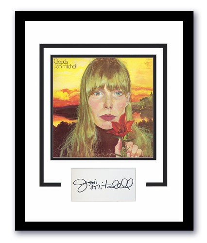 Joni mitchell autographed - mitchell,