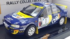 Sunstar 1/18 Scale Diecast 5514 Subaru Impreza 555 #1 D.Andrea Rally 1998