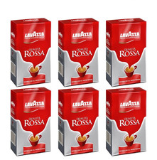 Lavazza Qualita Rossa Ground Coffee 1.5KG (6 x 250g)