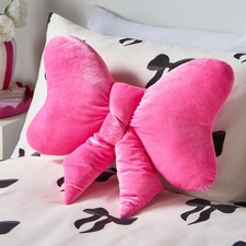 OHS Bow Shaped Cushion Velvet