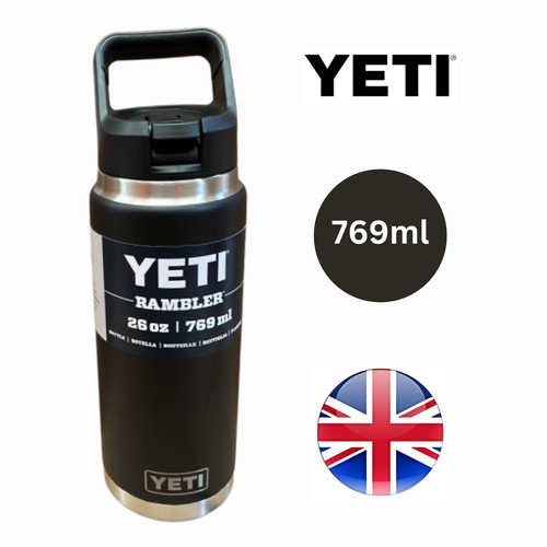 Yeti black rambler 26oz - rambler, with