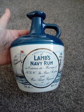 Lambs Navy Rum Ceramic Decanter 750ml Jug