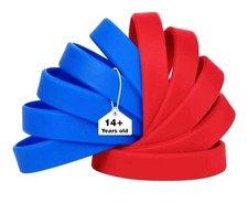 50 PCS Silicone Wristbands