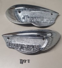 TRIUMPH TANK BADGES 1966-68