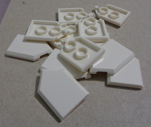 Lego 22385 6245249 tiles 2x3 - 22385,