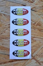 5× Delkim Sticker Set Decal