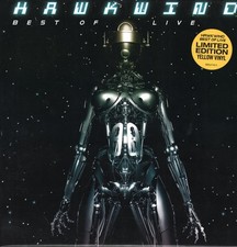 Hawkwind Best of Live LP vinyl Europe Secret 2025 Limited edition yellow vinyl