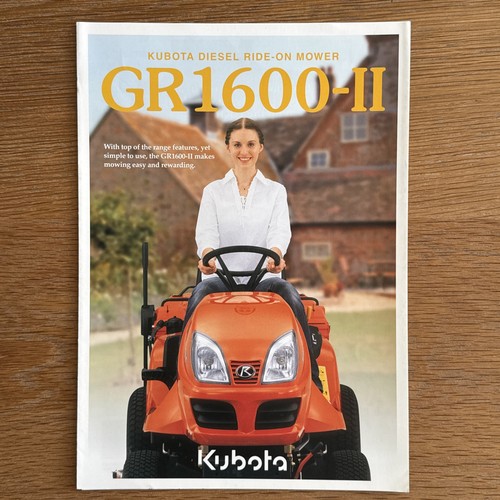 Original 2008 kubota gr1600 - original,