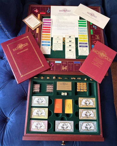 1991 franklin mint monopoly - 1991,
