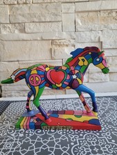 Trail of Painted Ponies PEACE LOVE AND MUSIC Figurine
