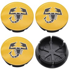 4pcs 50mm 3D car emblem Wheel