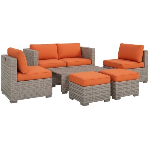 Outsunny 8pc outdoor patio - 8pc,