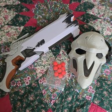 Nerf Overwatch Reaper Wight Edition Blaster and mask, rare, with original balls