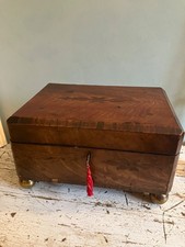 A Victorian Mahogany Sewing