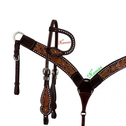 Western horse one - ear, dark